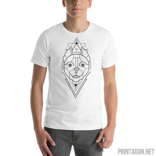Sacred Geometric Pitbull - Unisex T-shirt - Printagon