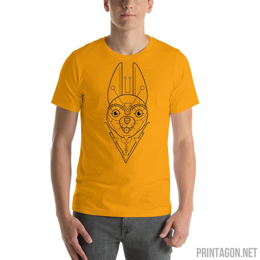 Sacred Geometric Rabbit - Unisex T-shirt - Printagon