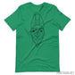 Sacred Geometric Rabbit - Unisex T-shirt - Kelly / XS Printagon