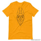 Sacred Geometric Rabbit - Unisex T-shirt - Gold / S Printagon