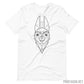 Sacred Geometric Rabbit - Unisex T-shirt - White / XS Printagon