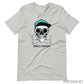 Printagon - Skull Maker with Glasses - Athletic Heather / XS