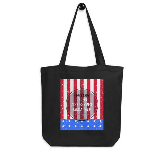 Printagon - Shopping Time - Eco Tote Bag - Black