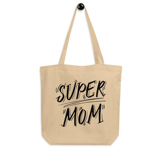 Printagon - Super Mom - 1 Side - Eco Tote Bag - Default Title
