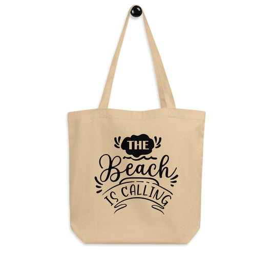 Printagon - The Beach is Calling - 1 Side - Eco Tote Bag - Default Title