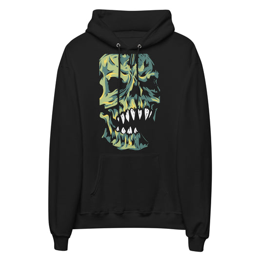 Printagon - Zombie Skull 002 - Unisex hoodie - Black / S