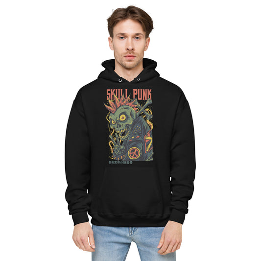 Printagon - Skull Punk 003 - Unisex hoodie -