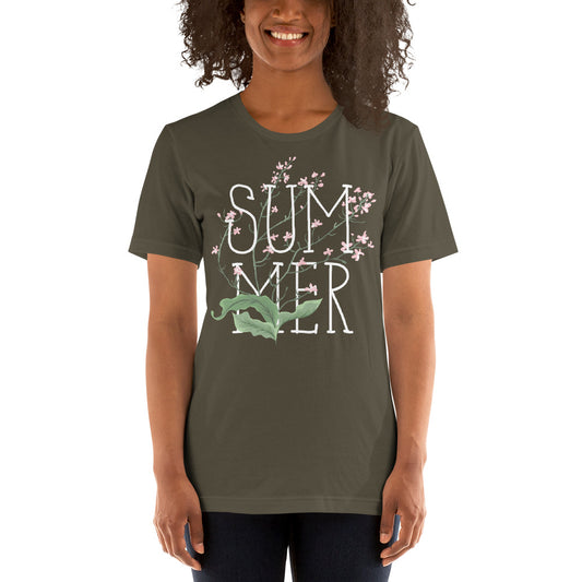 Printagon - Summer Flower - Unisex T-shirt -
