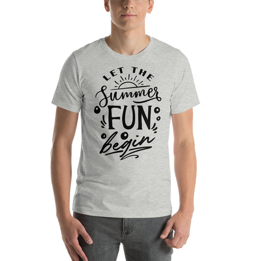 Printagon - Let The Summer Fun Begin - Unisex T-shirt -