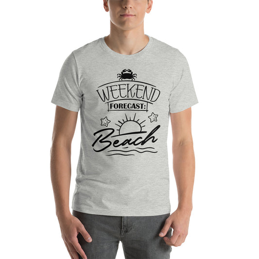 Weekend Forecast Beach - Unisex T-shirt - Printagon