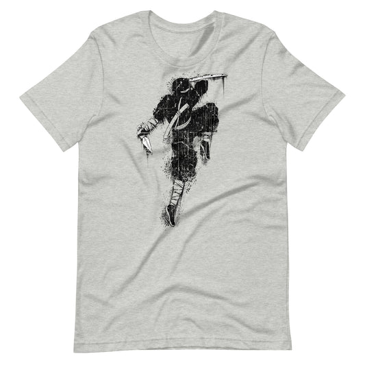 Printagon - Ninja - T-shirt - Athletic Heather / XS
