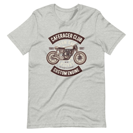 Printagon - Caferacer Classic 002 - T-shirt - Athletic Heather / XS