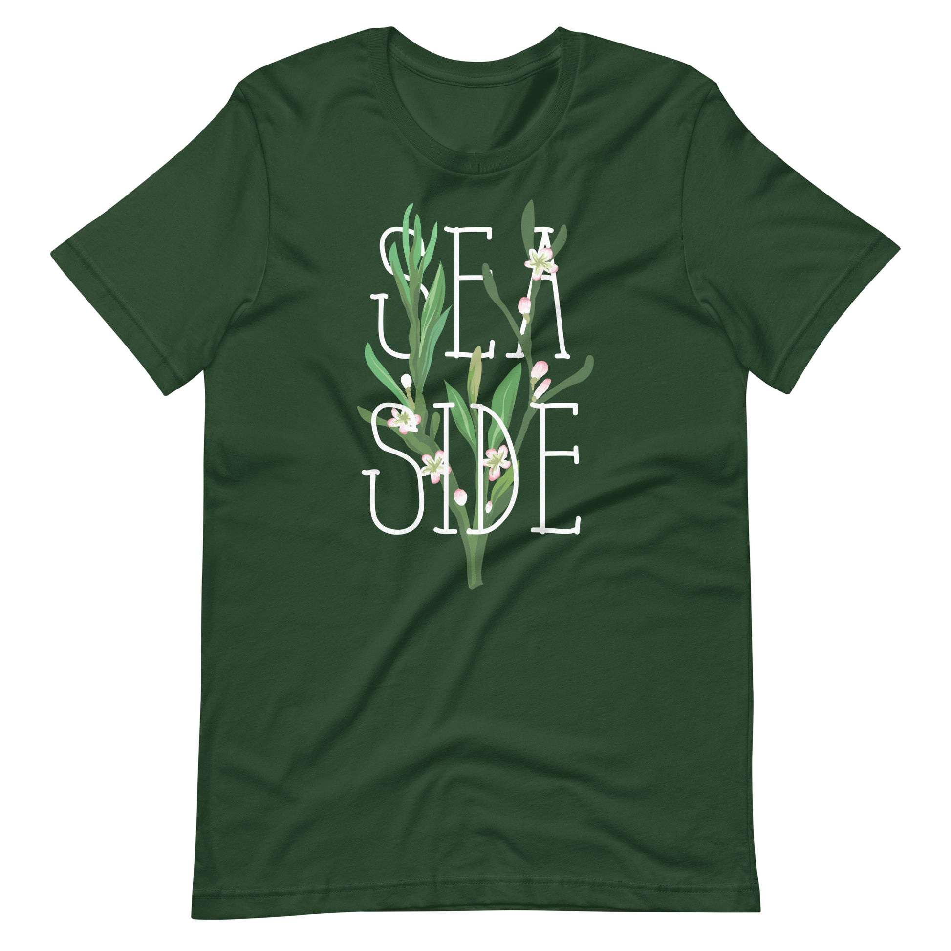 Printagon - Sea Side - Unisex T-shirt - Forest / S