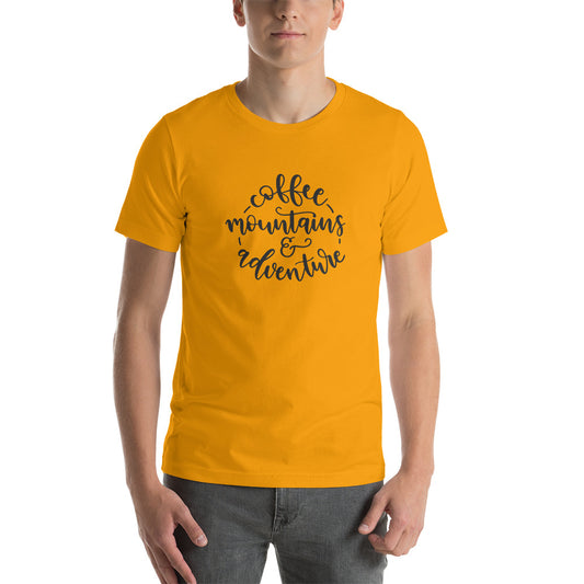 Printagon - Coffee Mountains Adventure - Unisex T-shirt -