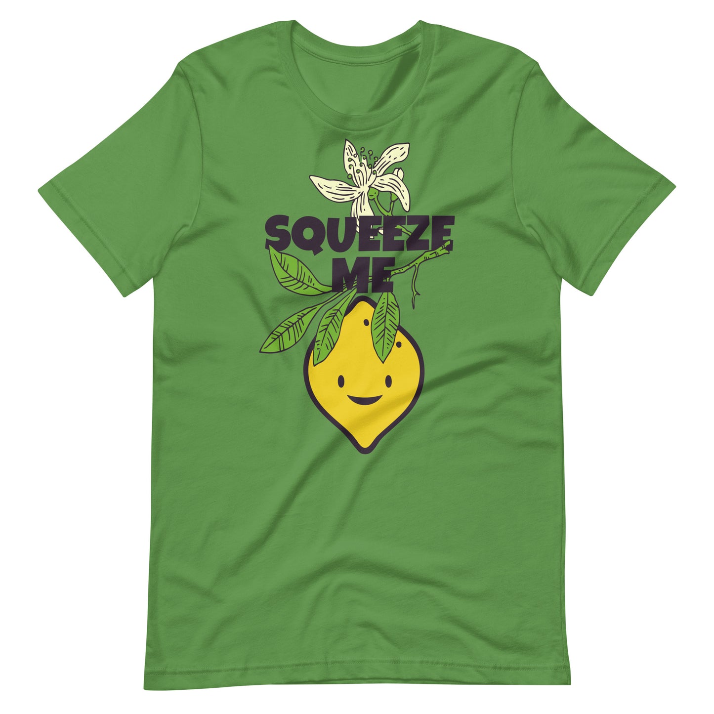 Printagon - Squeeze Me - Unisex T-shirt - Leaf / S