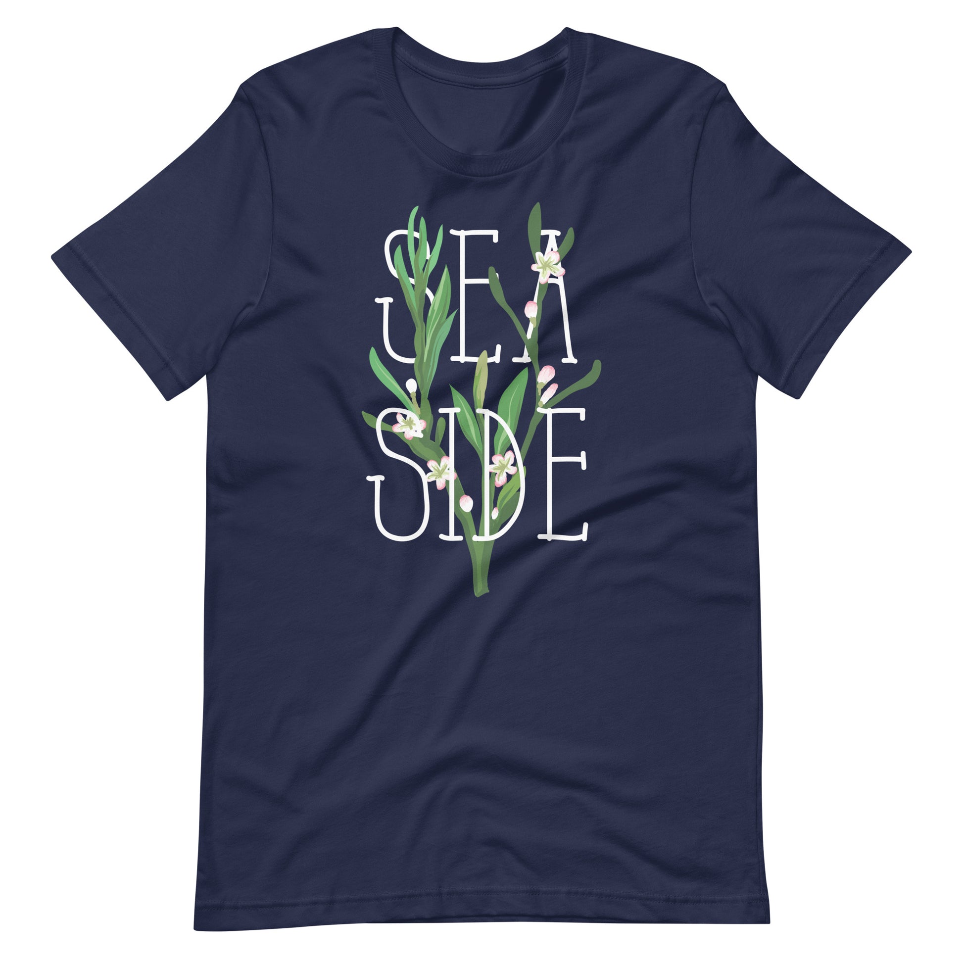 Printagon - Sea Side - Unisex T-shirt - Navy / XS