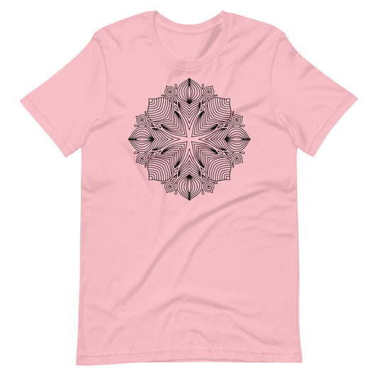 Printagon - Mandala 152 - T-shirt - Pink / S