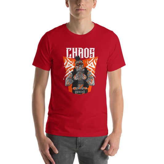 Printagon - Chaos Orange 002 - Unisex T-shirt -
