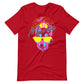 Printagon - Miami Wolf - Unisex T-shirt - Red / XS
