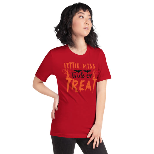 Printagon - Little Miss Trick or Treat - Unisex T-shirt -