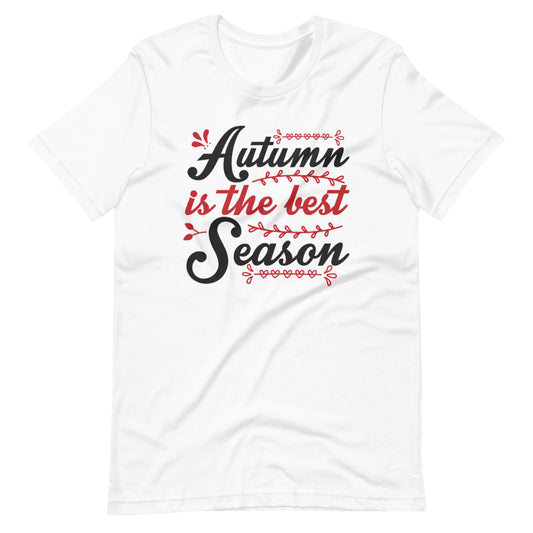 Printagon - Autumn Is The Best Season - Unisex T-shirt - White / XS