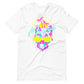 Printagon - Miami Wolf - Unisex T-shirt - White / XS
