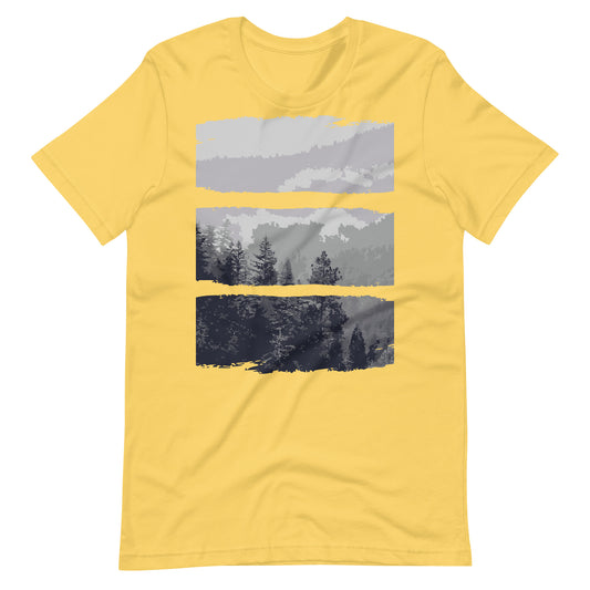 Printagon - White Nature - T-shirt - Yellow / S