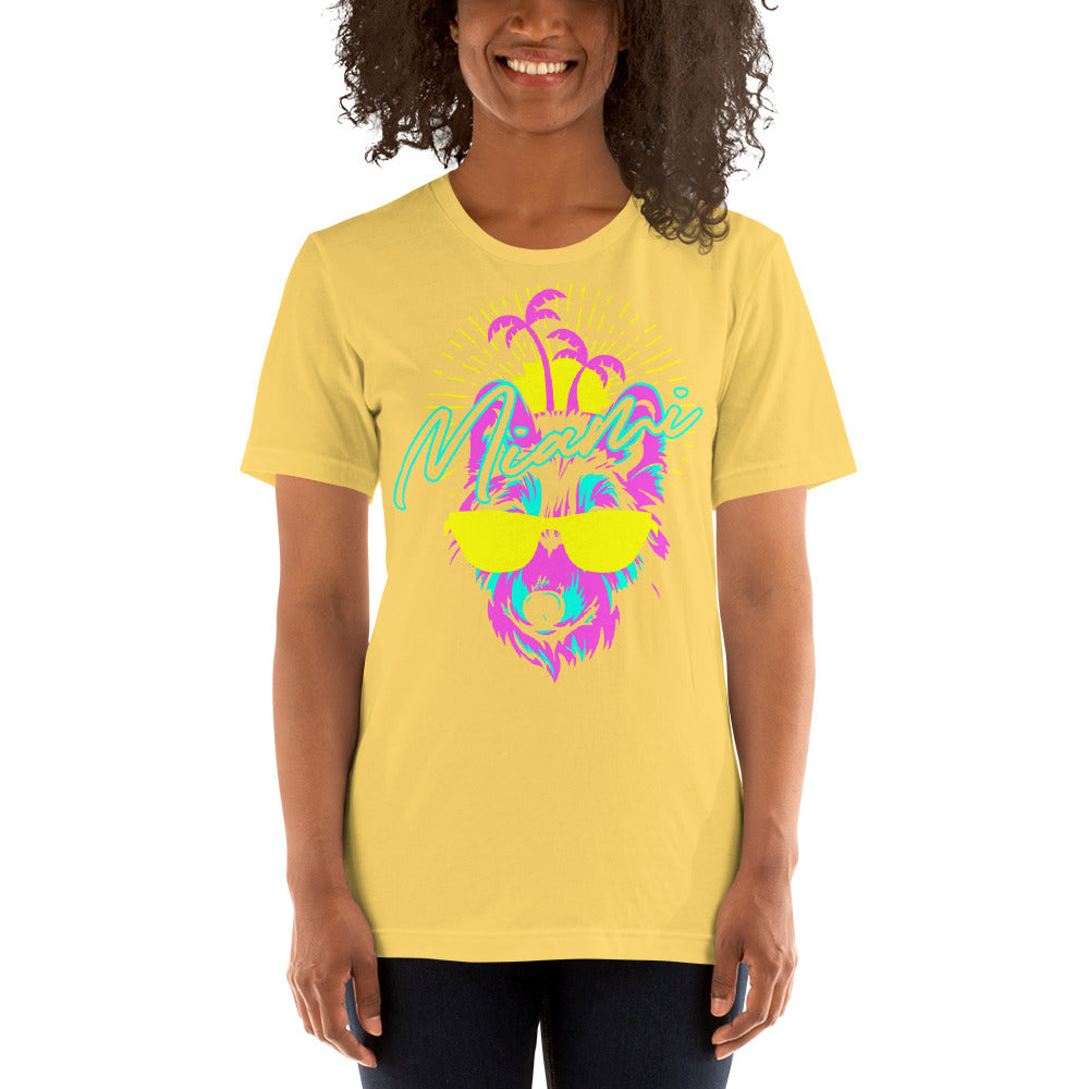 Printagon - Miami Wolf - Unisex T-shirt -