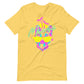 Printagon - Miami Wolf - Unisex T-shirt - Yellow / S