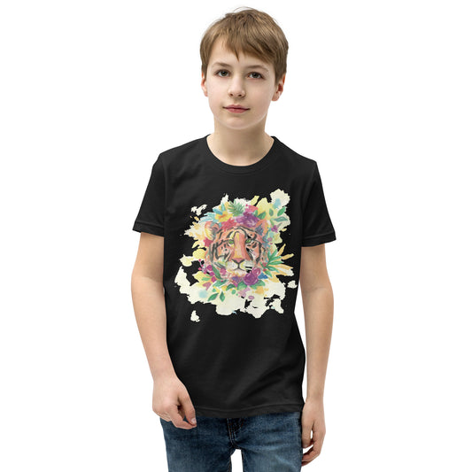 Printagon - Colorful Lion - Kids Unisex T-shirt -