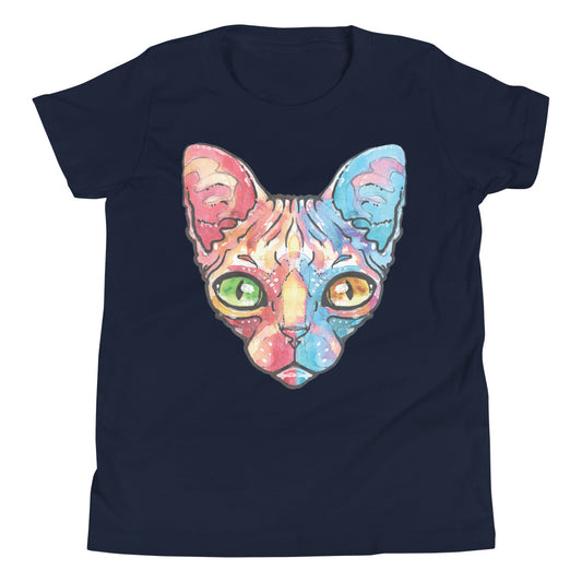 Printagon - Animal Print - Kids Unisex T-shirt - Navy / S