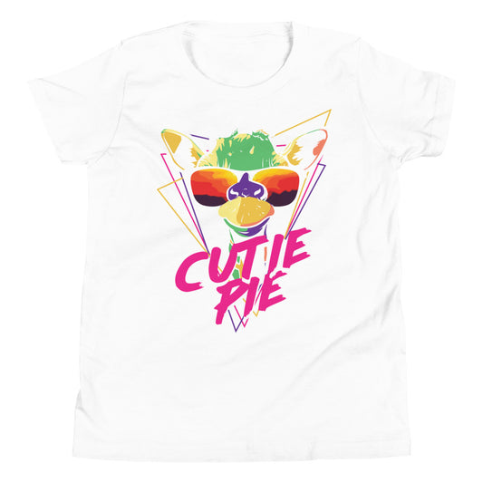 Printagon - Cutie Pie - Kids Unisex T-shirt - White / S