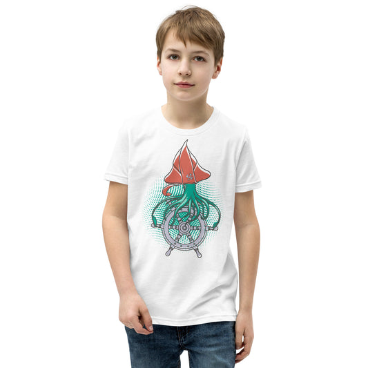 Printagon - Squid - Kids Unisex T-shirt -