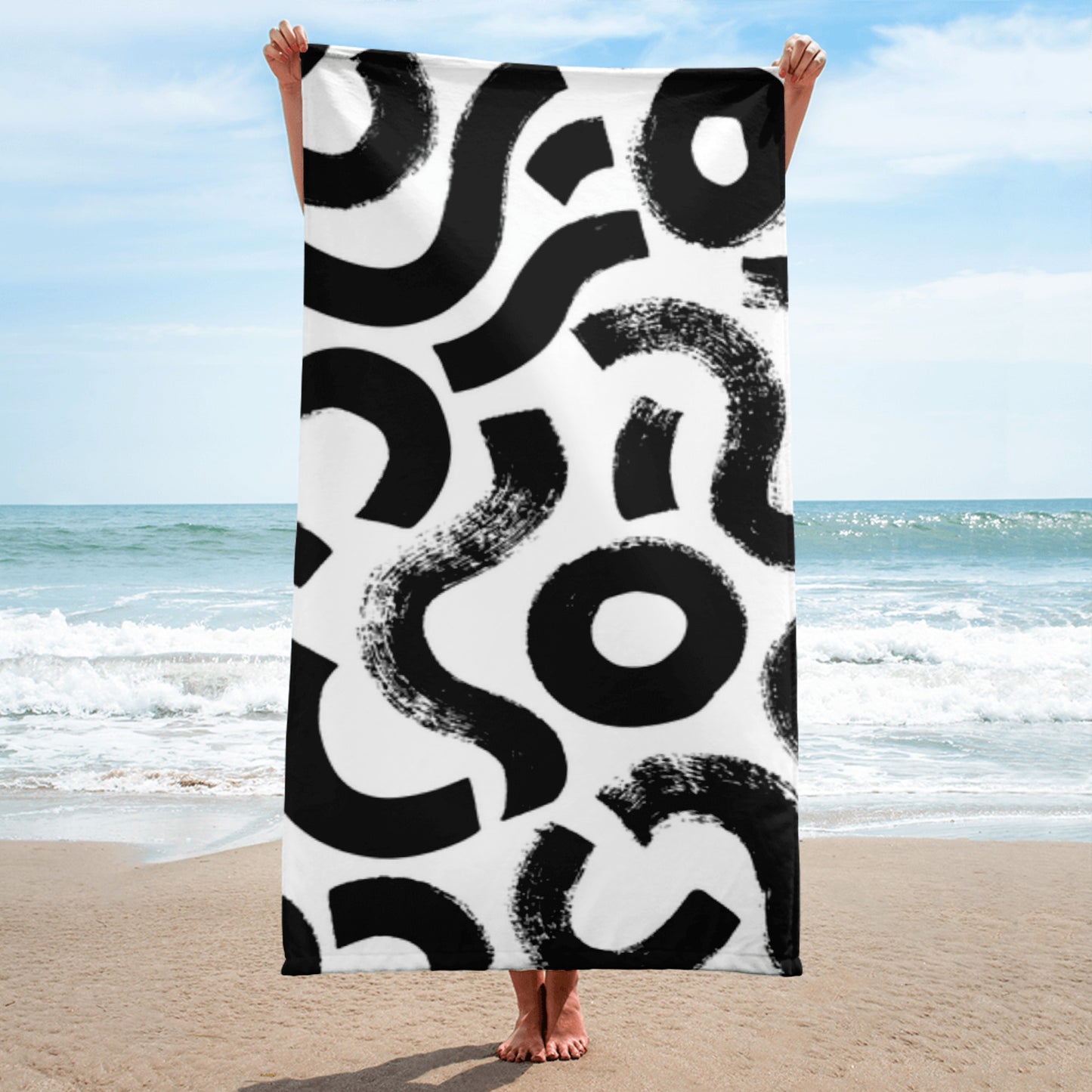 Towel - Cali black