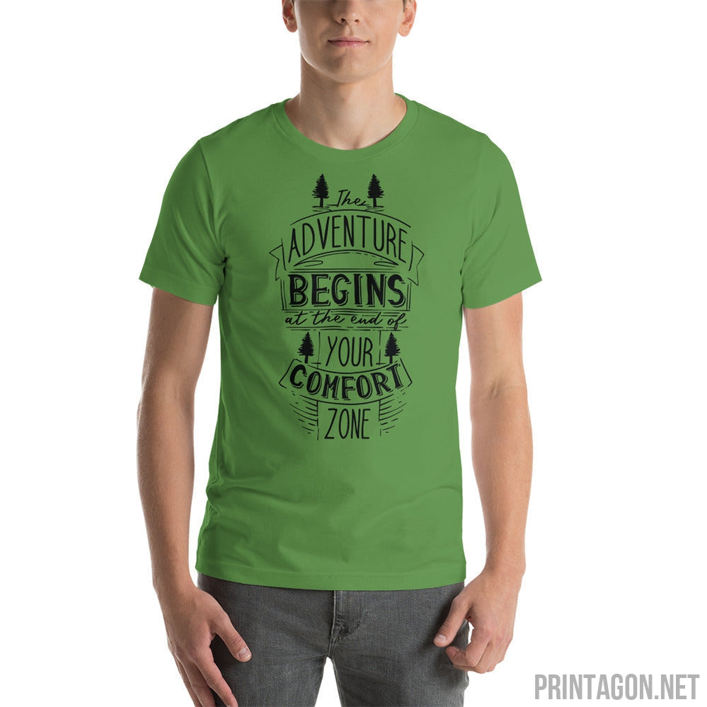 Printagon - Adventure Begins - Unisex T-shirt -