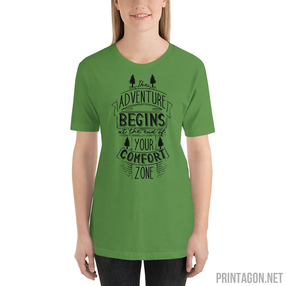 Printagon - Adventure Begins - Unisex T-shirt -