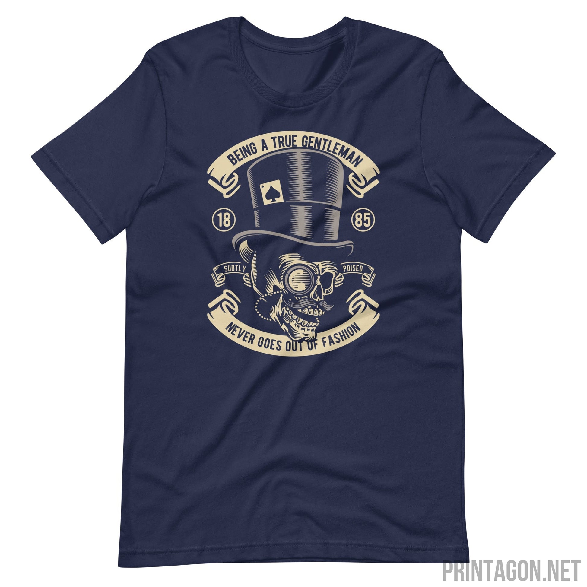 Printagon - Being a True Gentleman - Navy / XS