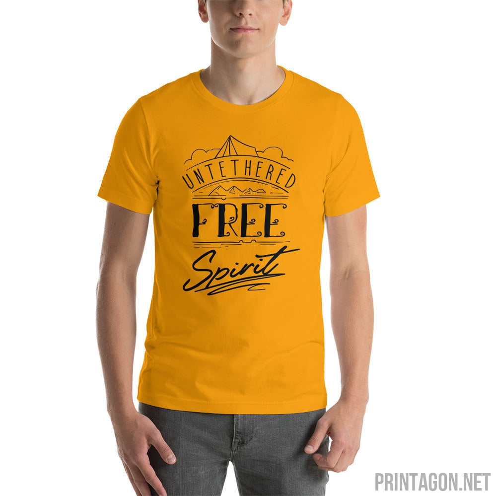 Printagon - Free Spirit - Unisex T-shirt -