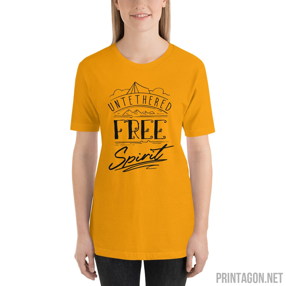 Printagon - Free Spirit - Unisex T-shirt -