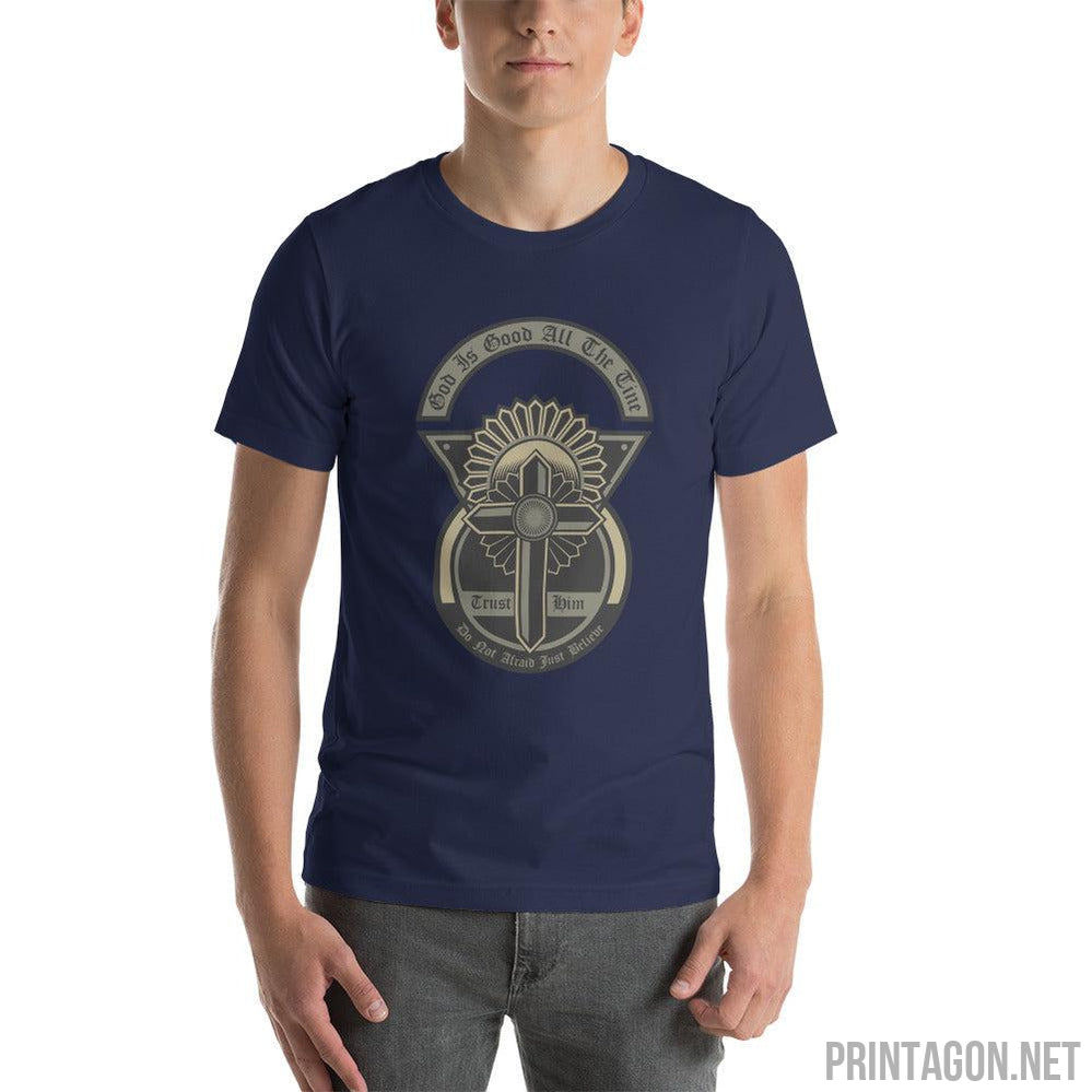 Printagon - God is Good - Navy / XS