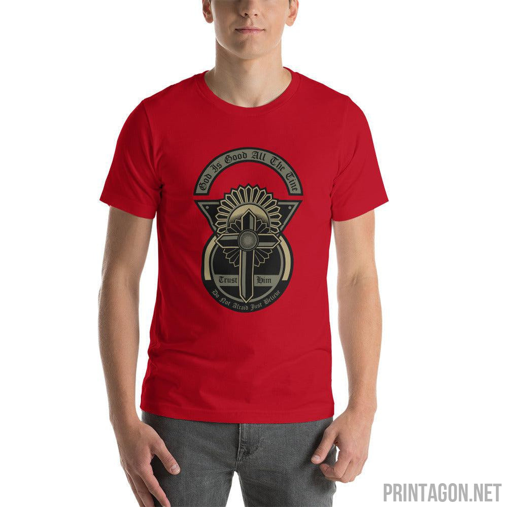 Printagon - God is Good - Red / XS