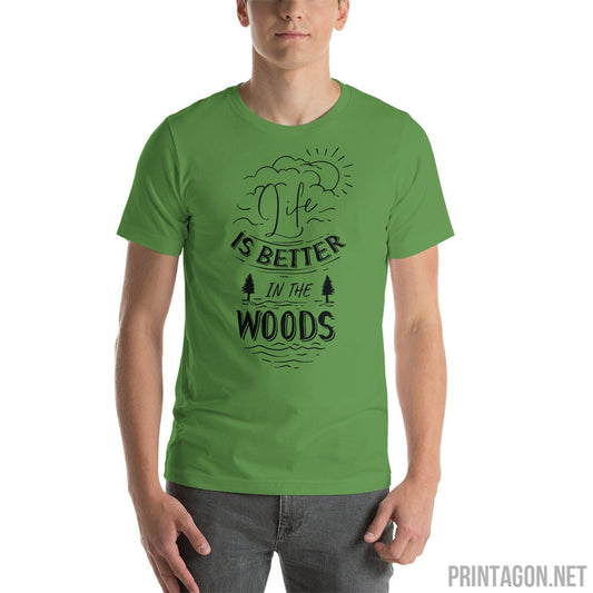 Printagon - Life in the Woods - Unisex T-shirt -