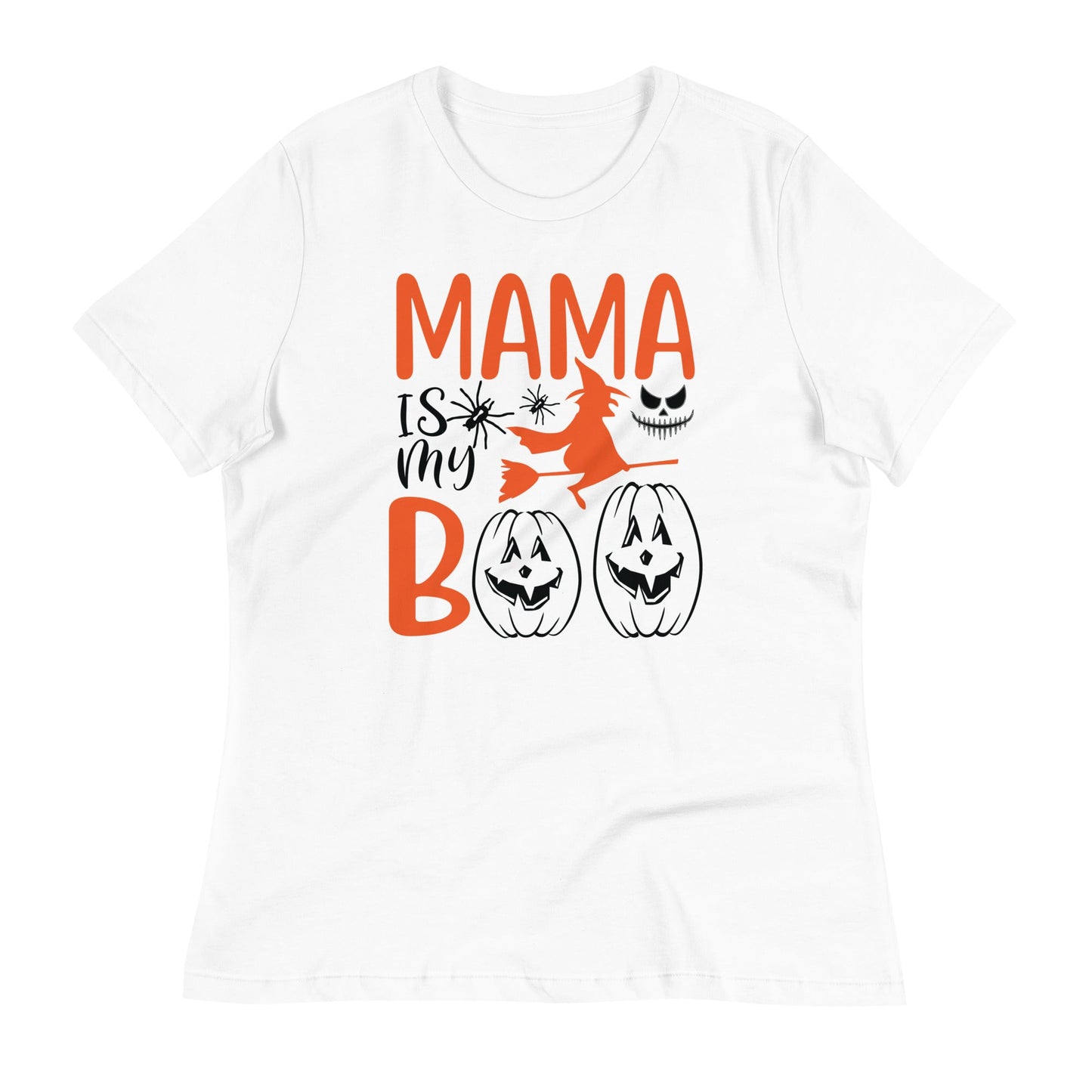 Printagon - Mama is my BOO - White / M