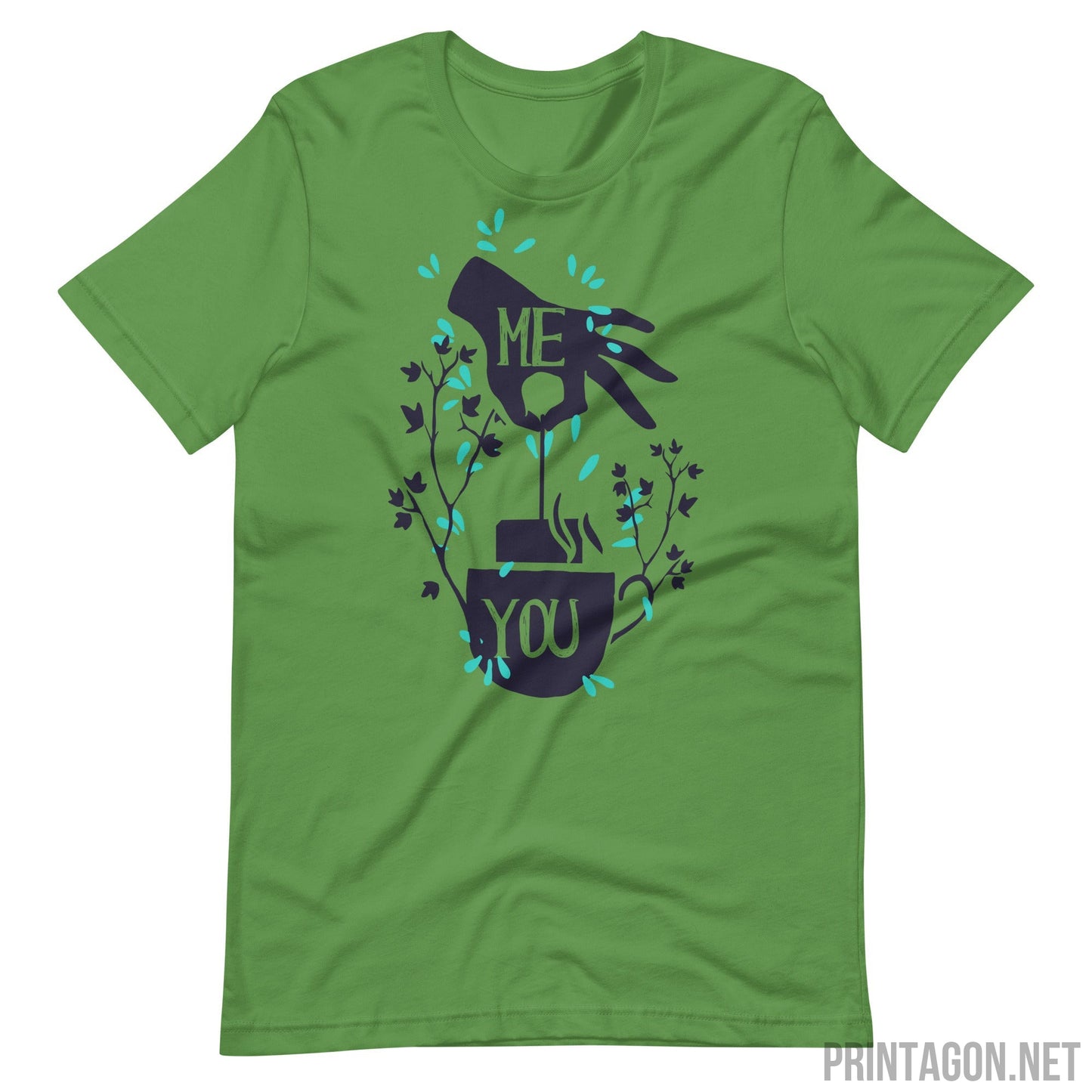 Me You - Unisex T-shirt - Leaf / S Printagon