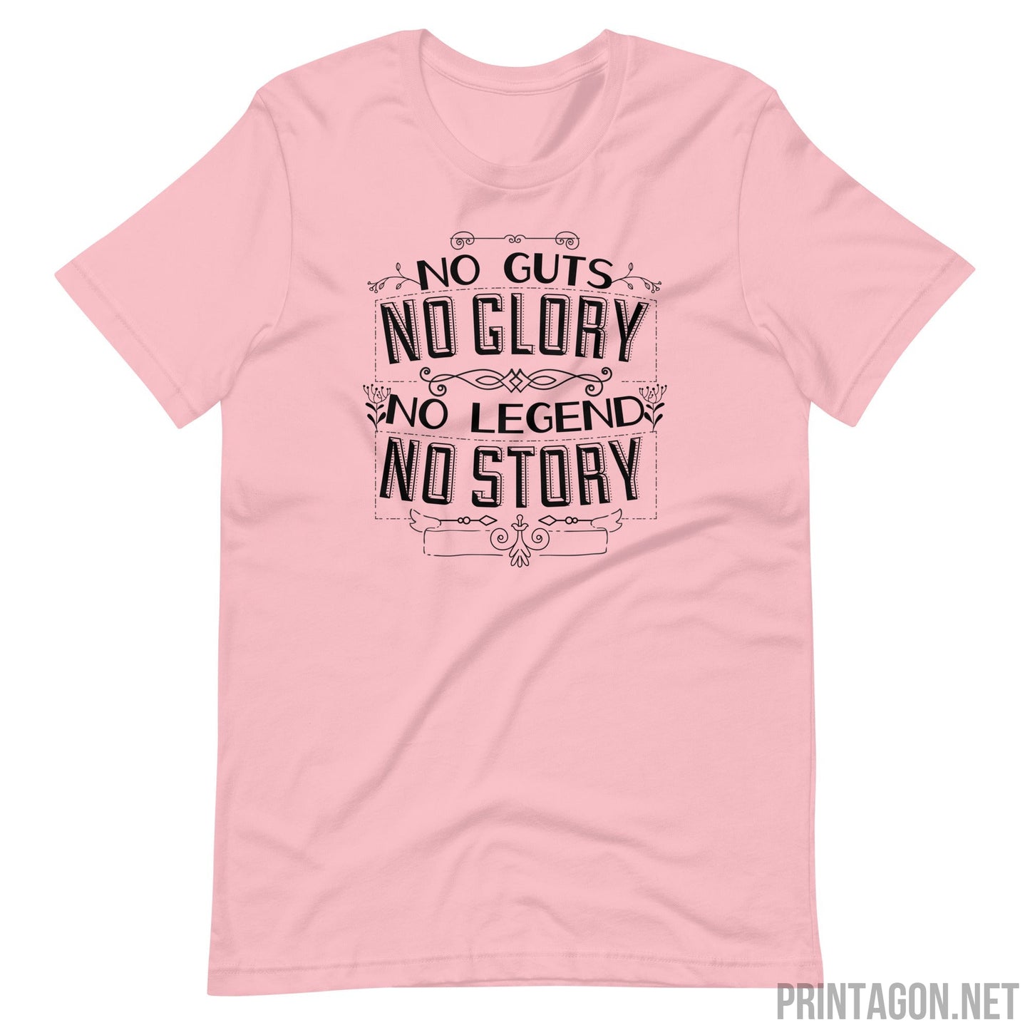 Printagon - No Story - Unisex T-shirt - Pink / S