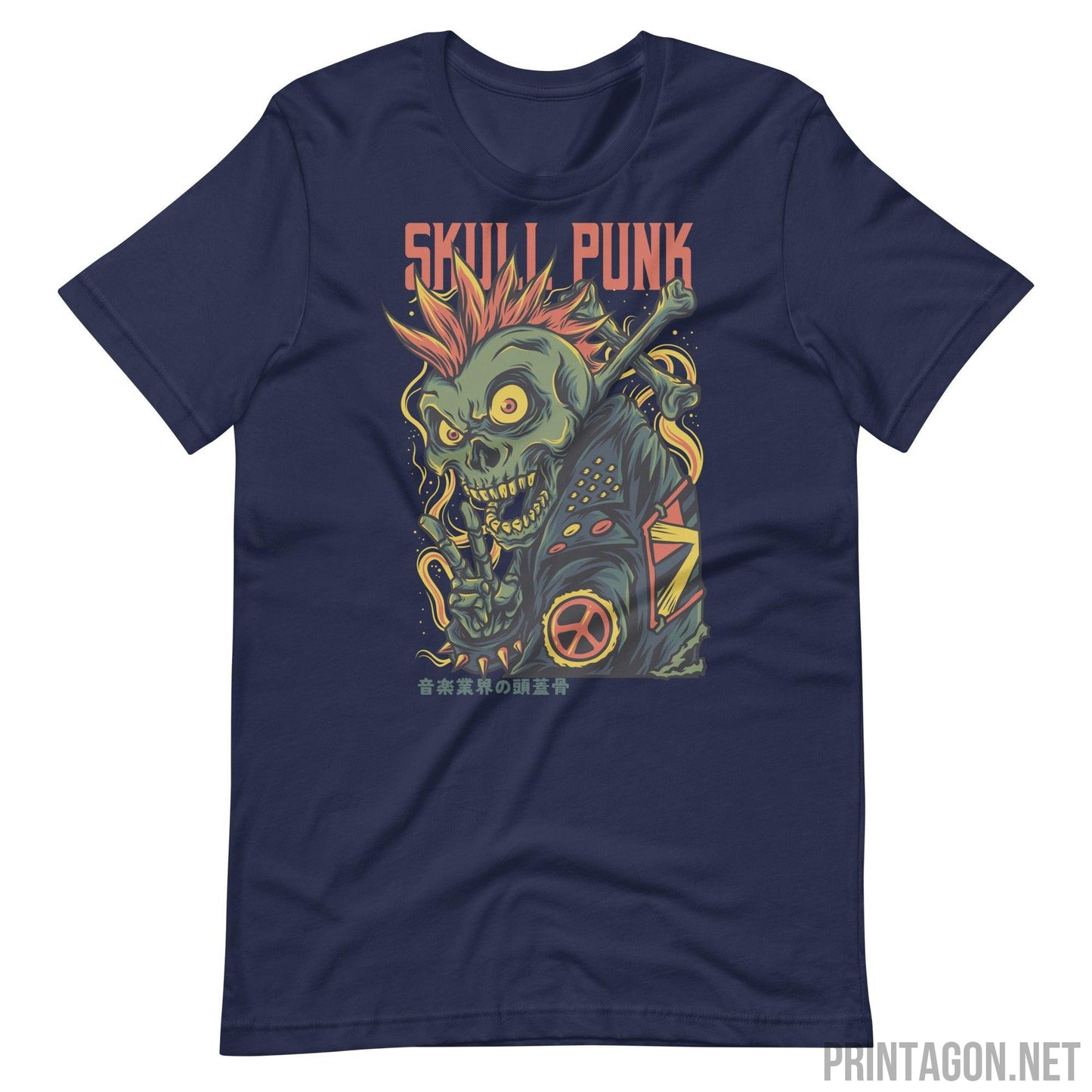 Skull Punk - Navy / XS Printagon