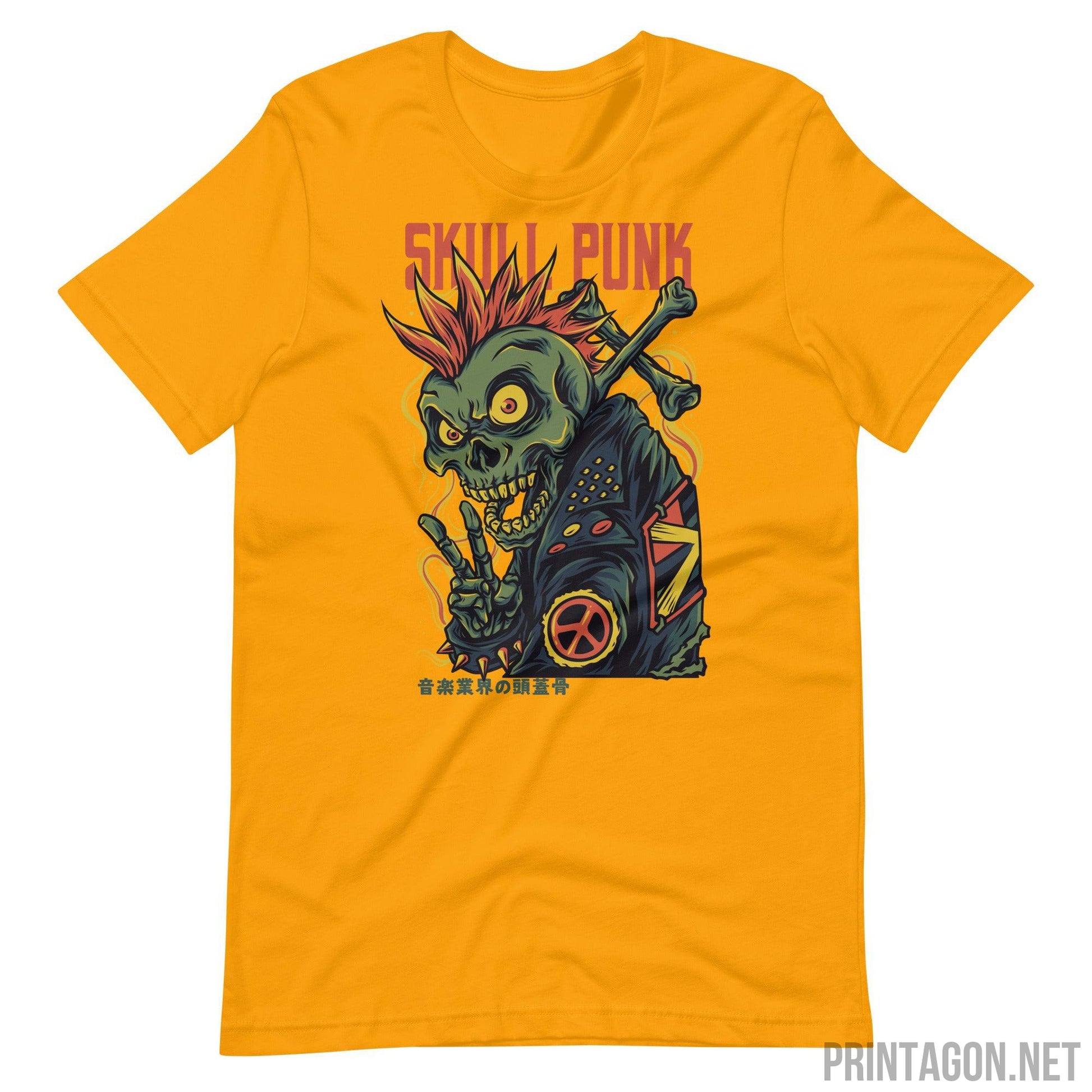 Skull Punk - Gold / S Printagon