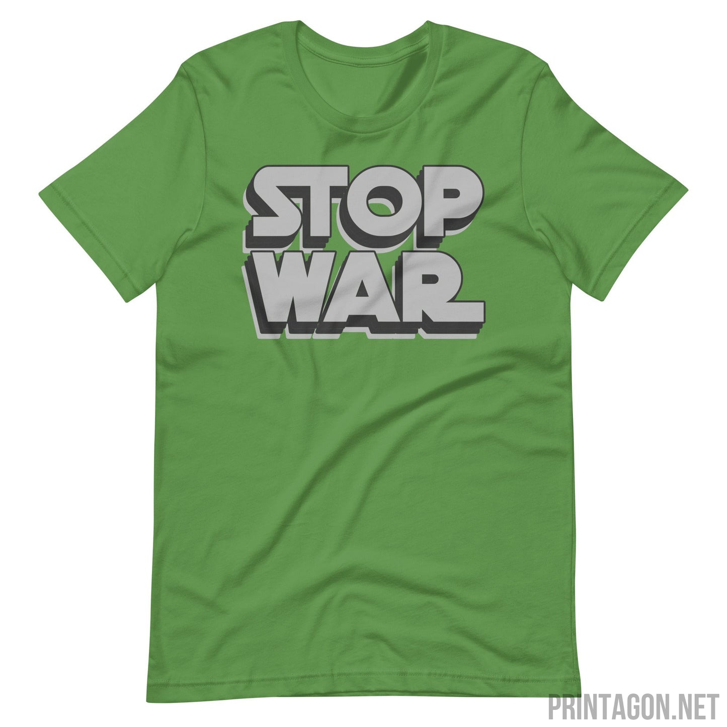 Stop War 003 - Unisex T-shirt - Leaf / S Printagon