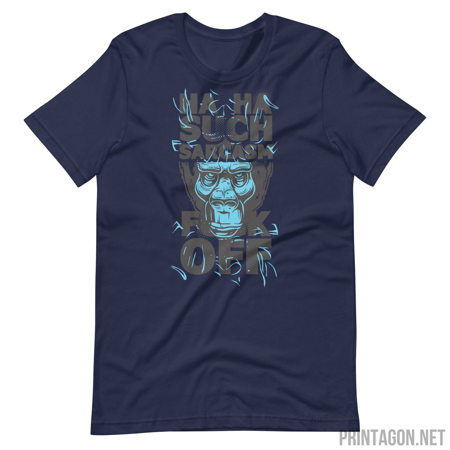 Such Sarcasm - Unisex T-shirt - Navy / XS Printagon