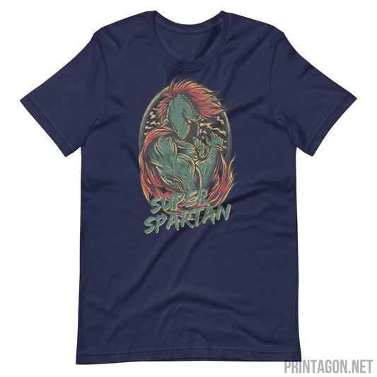 Super Spartan - Navy / XS Printagon